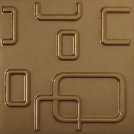 Ekena Millwork 11 7/8in. W x 11 7/8in. H Oslo EnduraWall Decorative 3D Wall Panel Covers 0.98 Sq. Ft. WP12X12OSCGH